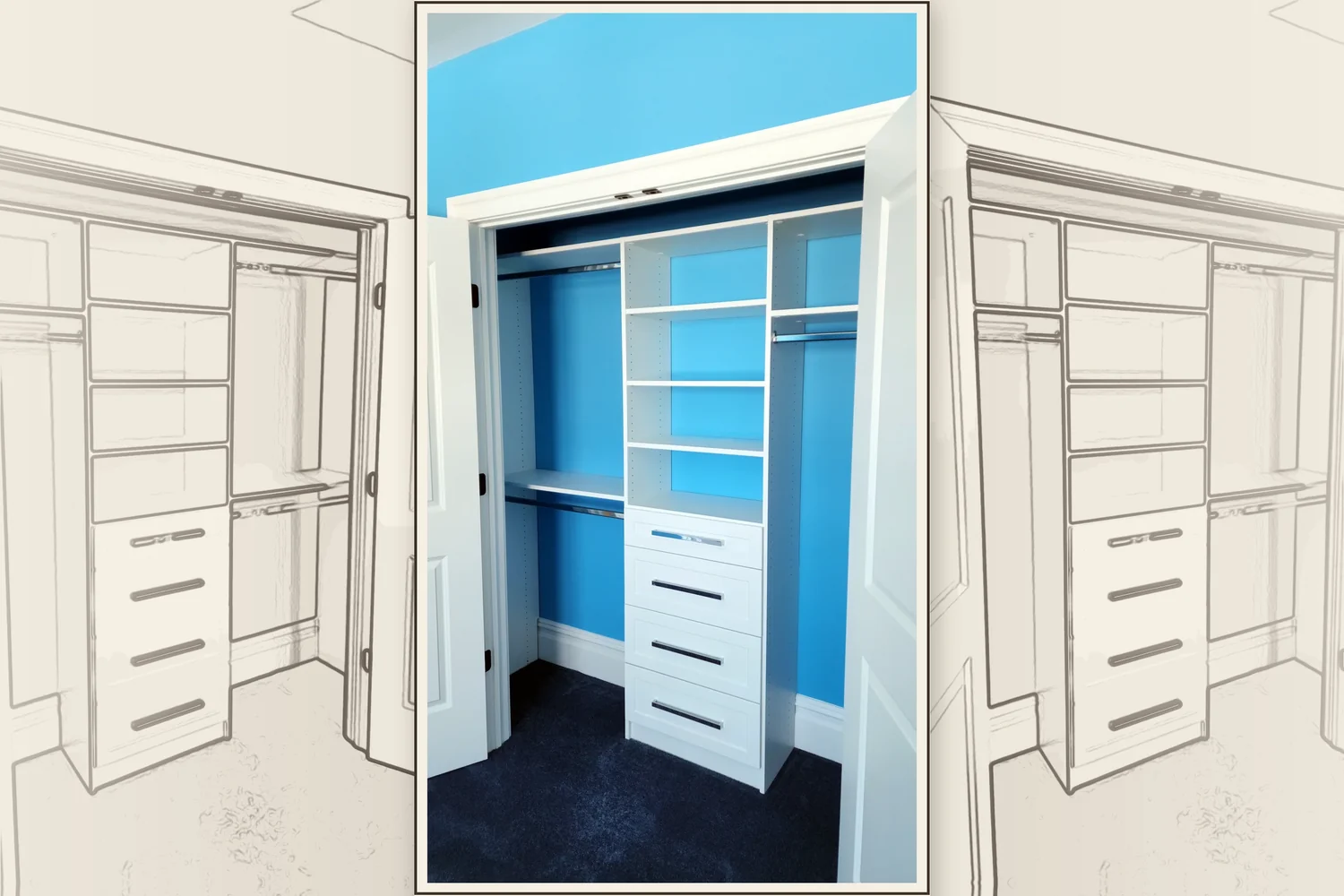 Reach-in Closet