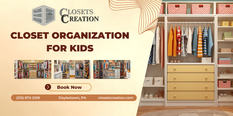 Kids’ Room Organization: How Can a New Closet Help