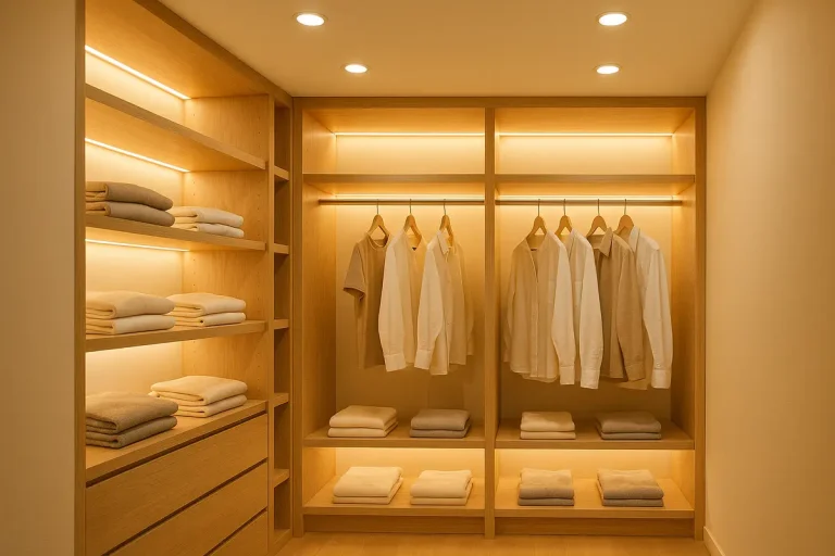 How Closet Lighting Changes the Feel and Functionality of Your Space