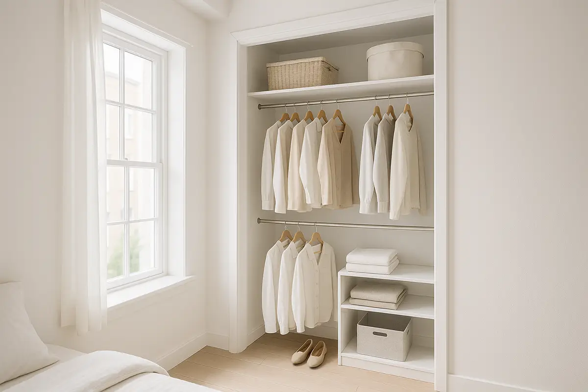 How Custom Closets Can Improve Storage in Small Bedroom Spaces