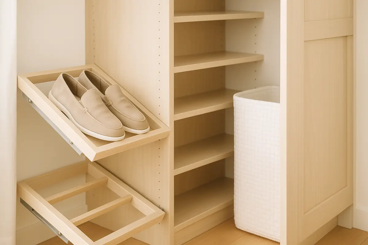 The Best Layout Ideas for Narrow Walk-In Closets That Maximize Space