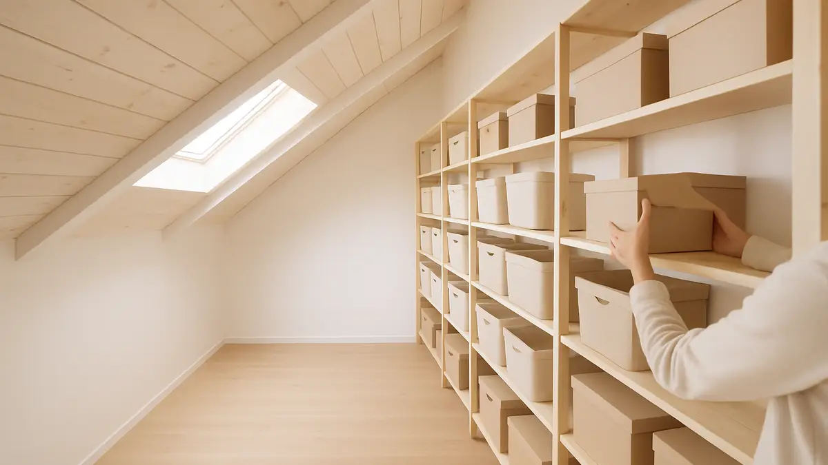 Attic Storage Solutions: Turning Unused Attic Space into Functional Storage