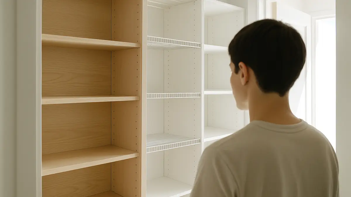 Wood vs. Wire vs. Melamine: Choosing the Right Closet Shelving Material